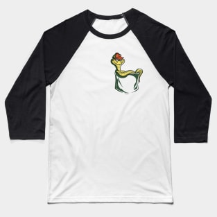 Pocket snake Baseball T-Shirt